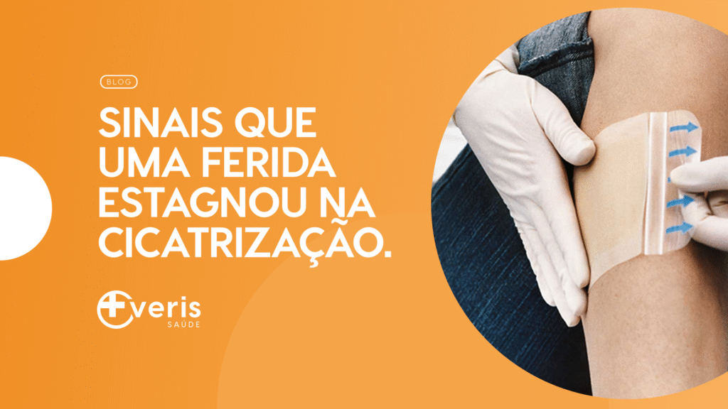 FERIDA ESTAGNOU NA CICATRIZAÇÃO