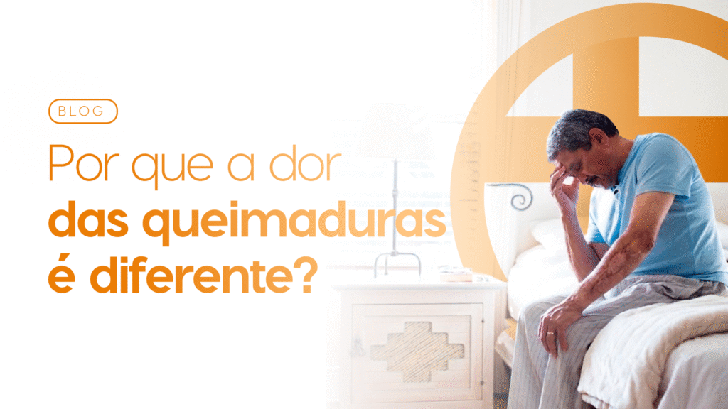 dor das queimaduras