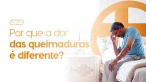 dor das queimaduras